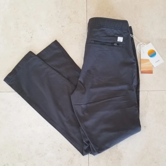 Vuori Women's Ripstop Pant Two Way Organic Stretch Charcoal NWT Athleisure Small - Picture 3 of 16